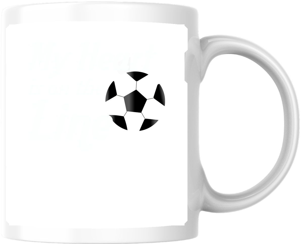 Soccer Ball Mug | Classic Black & White Football Coffee Mug | Soccer Fan Gift
