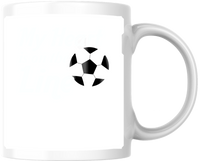 Thumbnail for Soccer Ball Mug | Classic Black & White Football Coffee Mug | Soccer Fan Gift