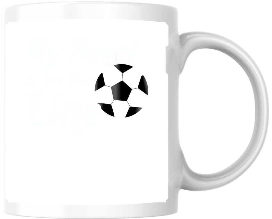 Soccer Ball Mug | Classic Black & White Football Coffee Mug | Soccer Fan Gift
