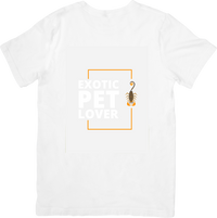 Thumbnail for Exotic Pet Lover Scorpion T-Shirt | Minimalist Bold Animal Lover Graphic Tee