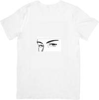 Thumbnail for Anime Eyes T-Shirt | Minimalist Y2K Manga Aesthetic Graphic Tee