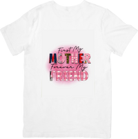 Thumbnail for First My Mother Forever My Friend T-Shirt | Cute Floral Mothers Day Graphic Tee | Mom Gift