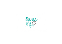 Thumbnail for Super Mom Script Throw Pillow | Teal Hand-Lettered Decorative Pillow | Mothers Day Gift